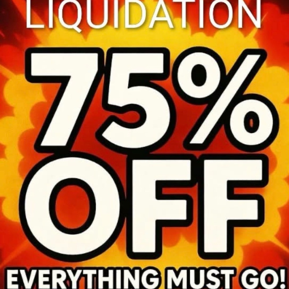 75% Off Sale